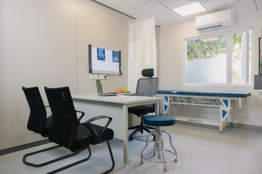 Doctor consulting room